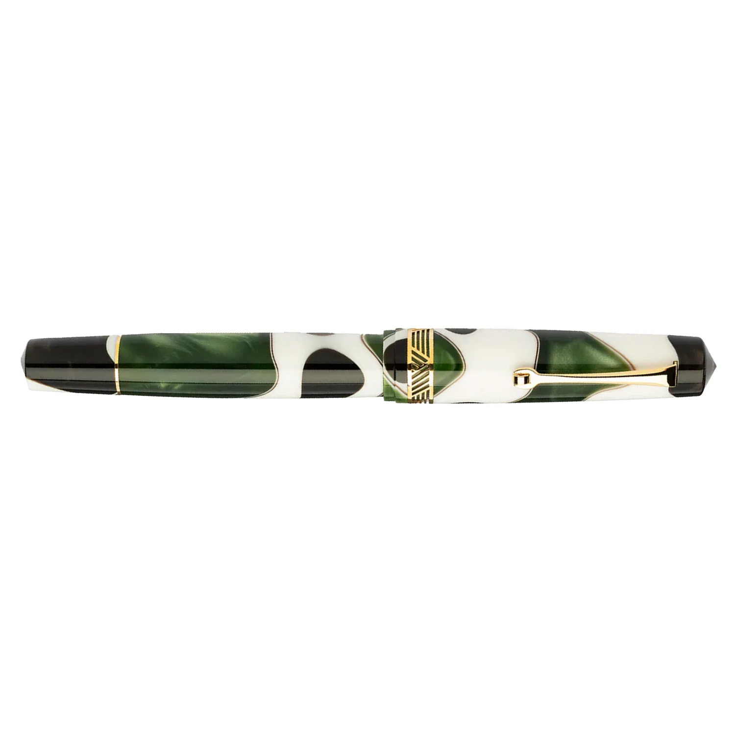 Leonardo Magico Fountain Pen - Foglia Green CT EF