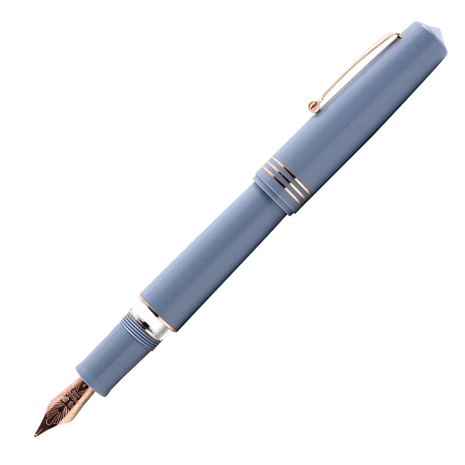 Leonardo MZ Grande 2.0 The Art of Guilloche Fountain Pen - Indigo RGT broad