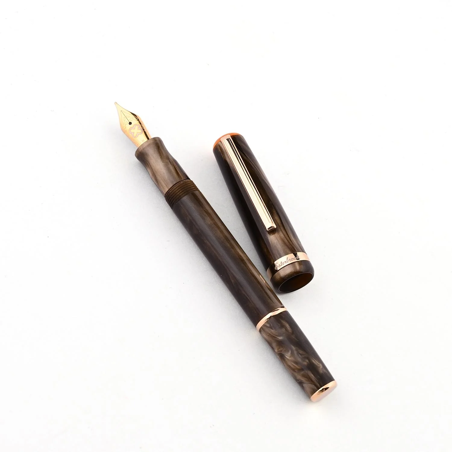 Esterbrook JR Pocket Fountain Pen - Pumpkin Latte GT