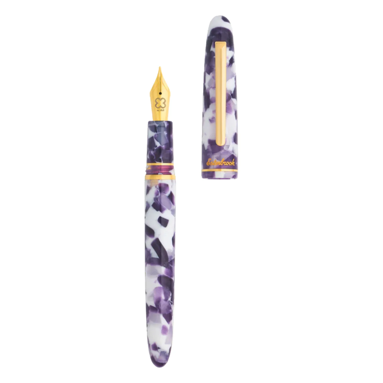 Esterbrook Estie Bestie Fountain Pen - Sugar Plum Purple GT Broad