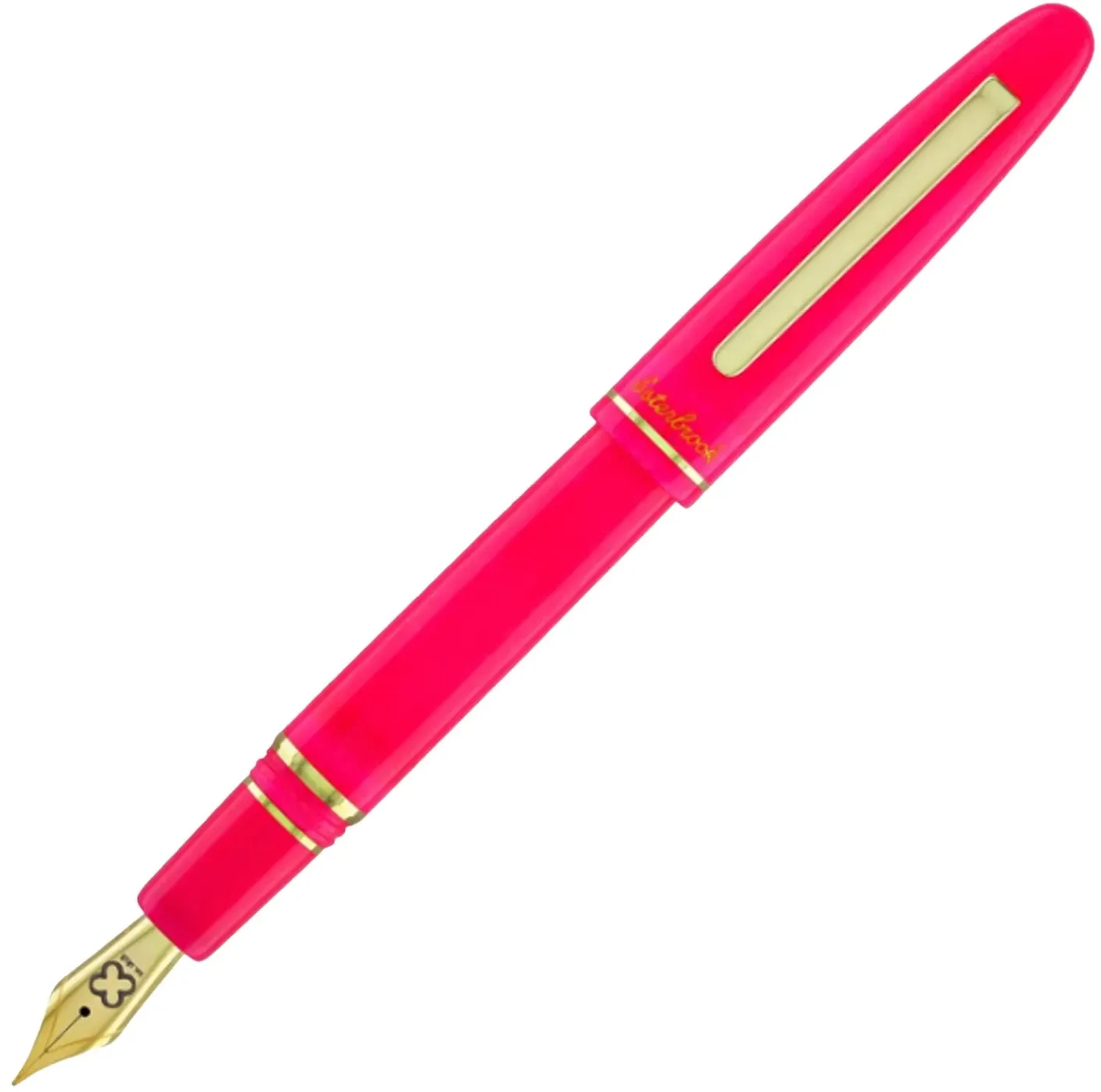 Esterbrook Funky Town Estie Fountain Pen - Pink GT EF