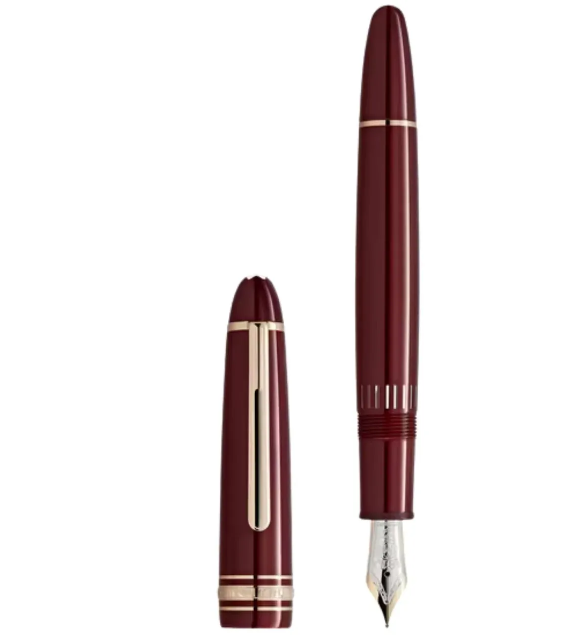 Meisterstück Burgundy Red Fountain Pen Medium