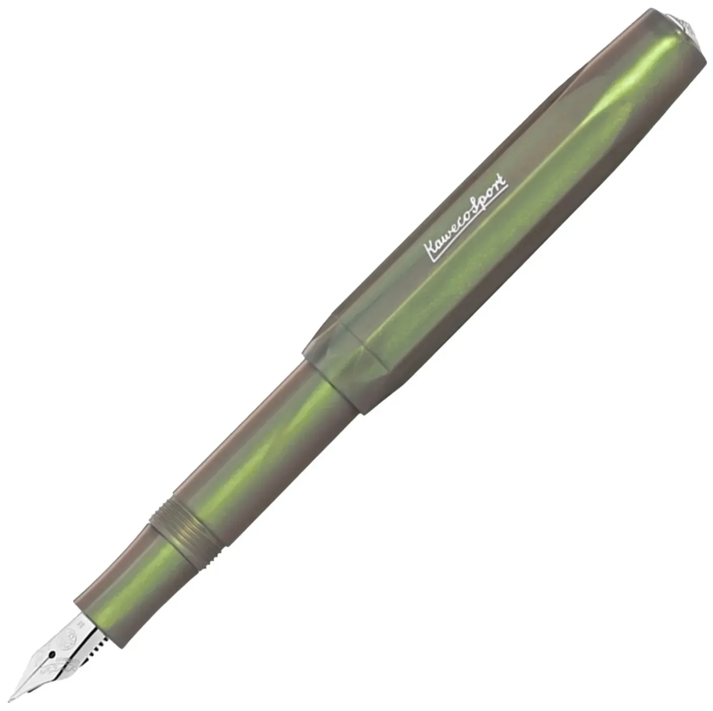 Kaweco Lunar Sport Fountain Pen without clip - Shadow Green