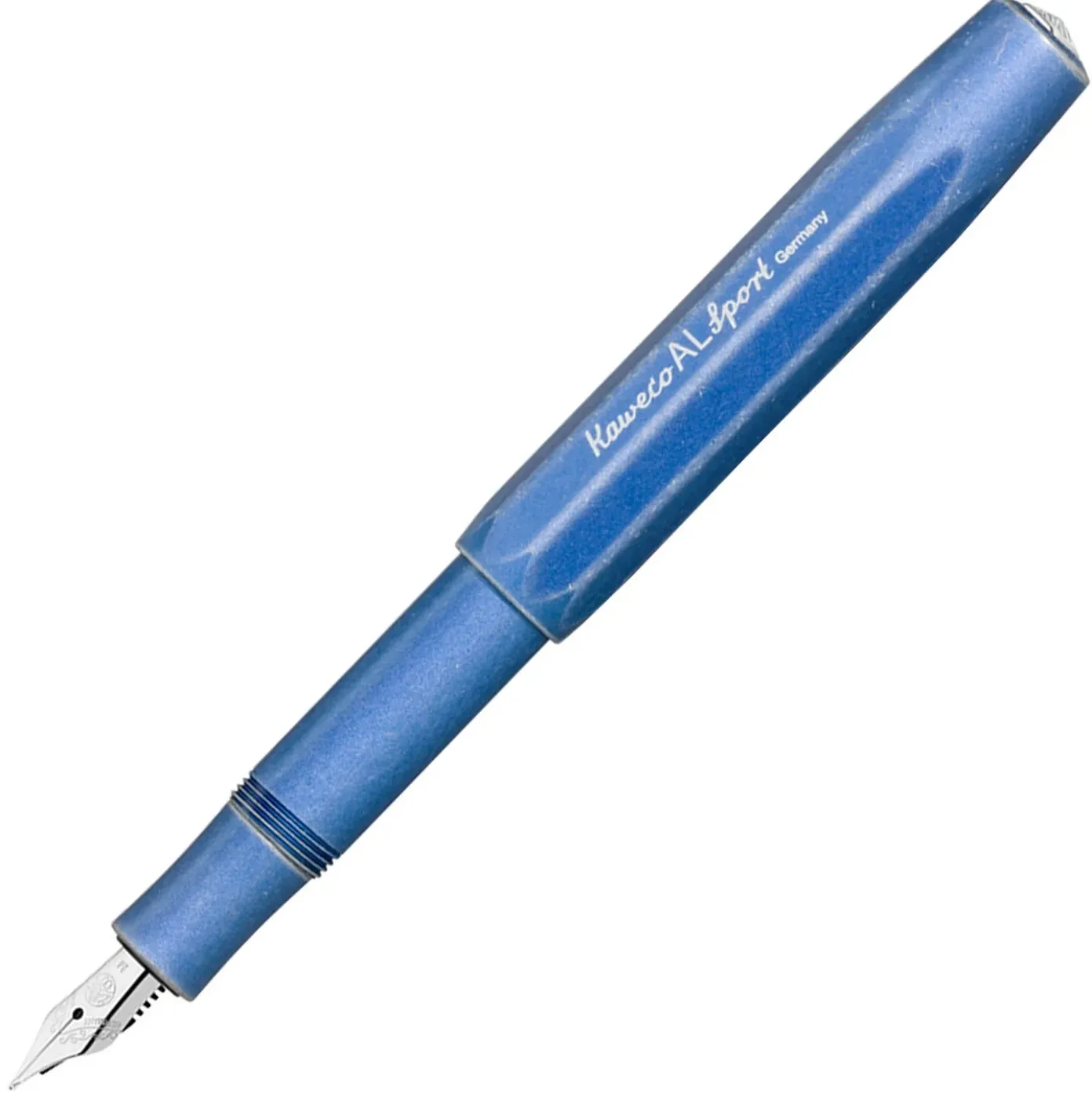 Kaweco AL Sport Fountain Pen without Clip - Stonewashed Blue  FINE