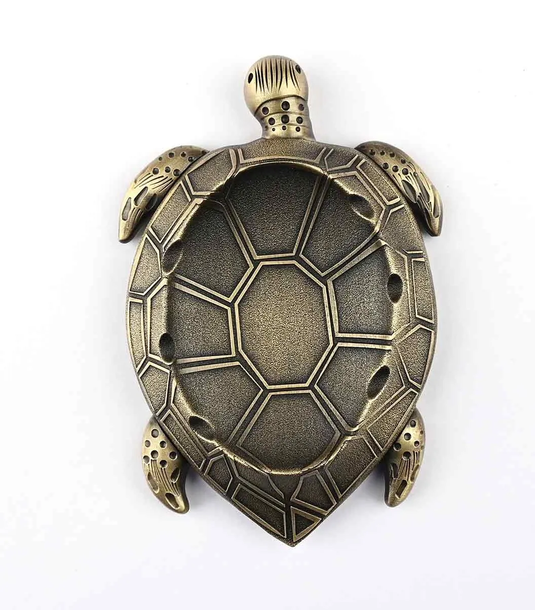 Esterbrook Patience Tortoise Pen Stand - Brass
