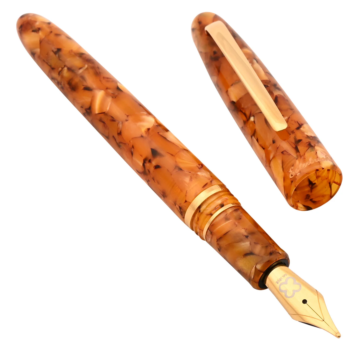 Esterbrook Estie Regular Fountain Pen - Honeycomb GT Stub 1.1