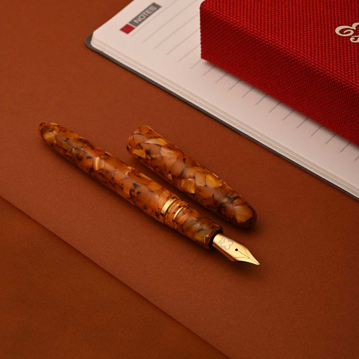 Esterbrook Estie Regular Fountain Pen - Honeycomb GT Stub 1.1