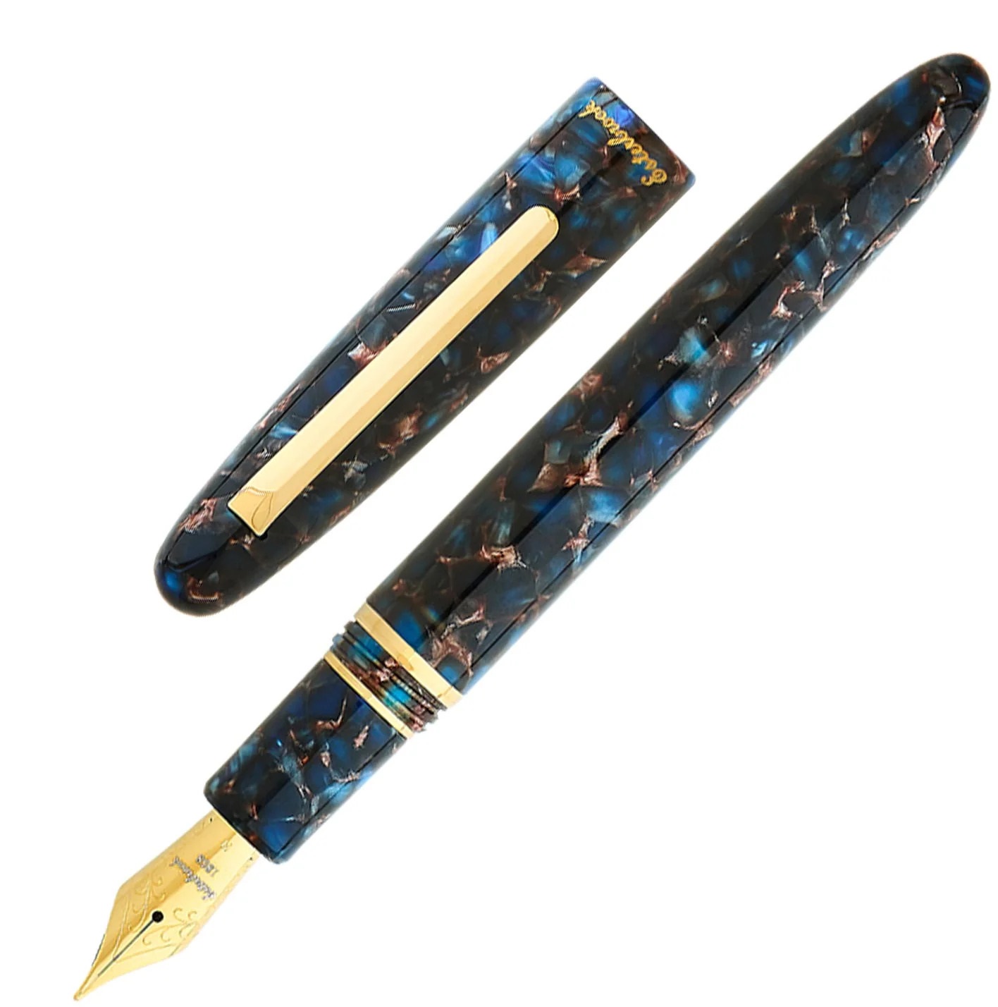 Esterbrook Estie Regular Fountain Pen - Nouveau Blue GT  Extra Fine