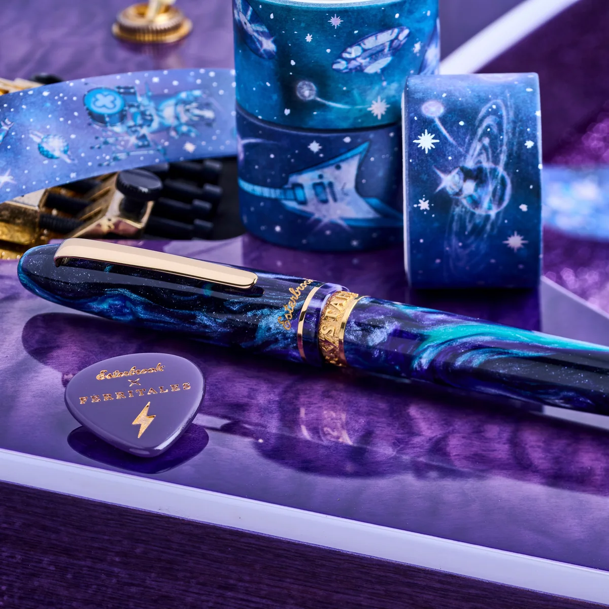 Esterbrook x Ferris Wheel Press Rockstar Estie Fountain Pen with Ink Medium