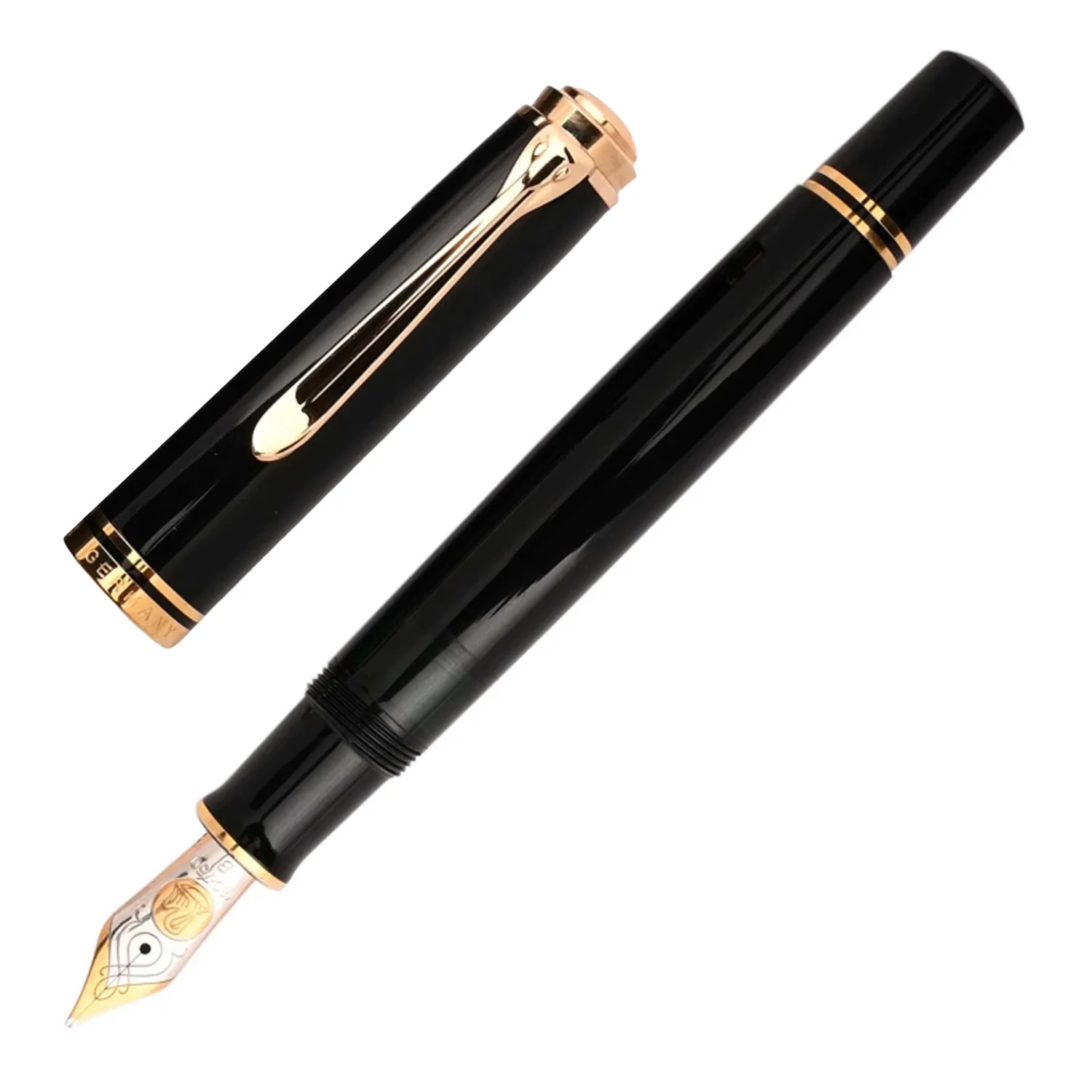 Pelikan M800 Fountain Pen - Black GT FINE