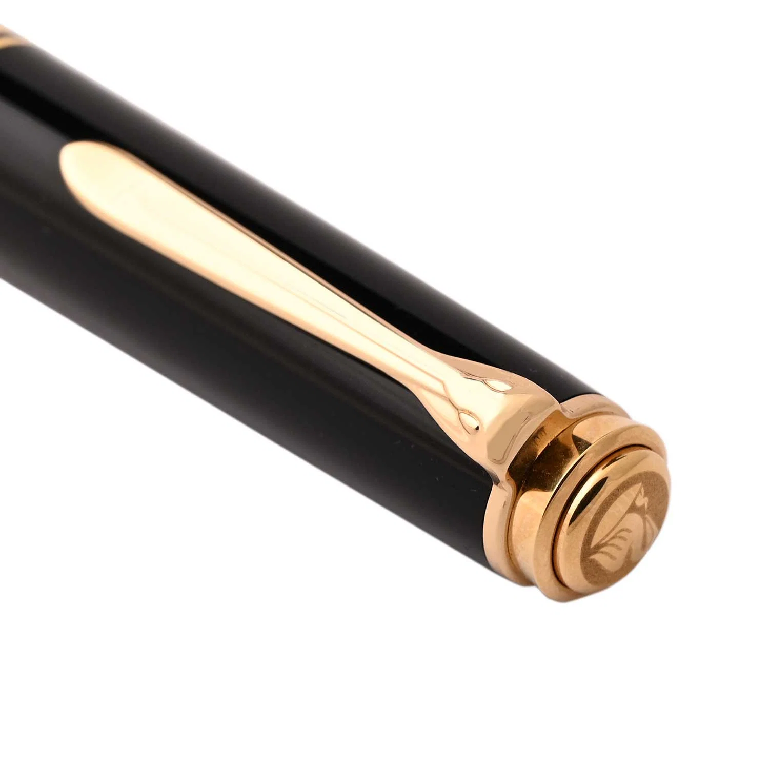 Pelikan M800 Fountain Pen - Black Red GT Broad