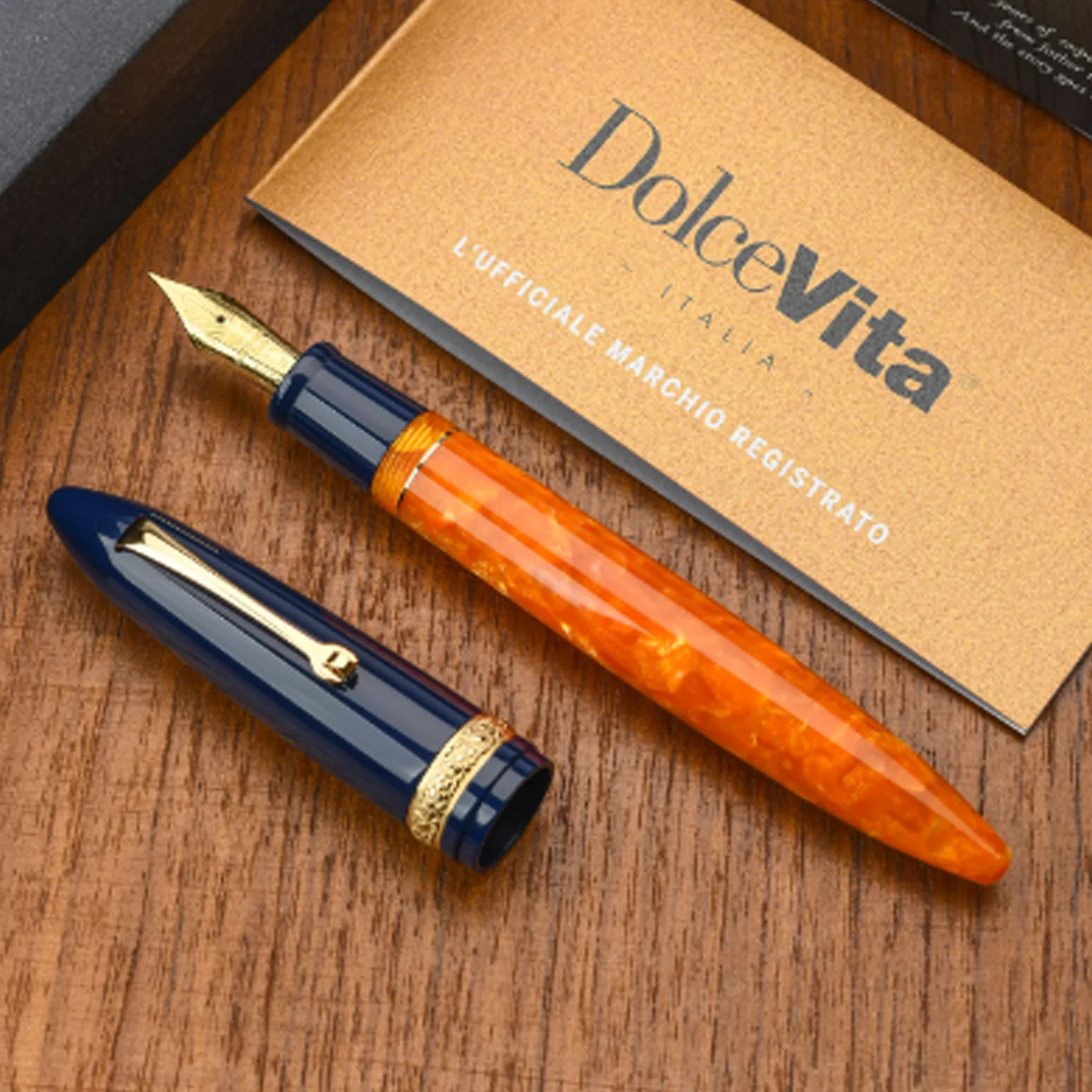 Leonardo x Dolcevita Furore Fountain Pen - Parthenope GT  Medium