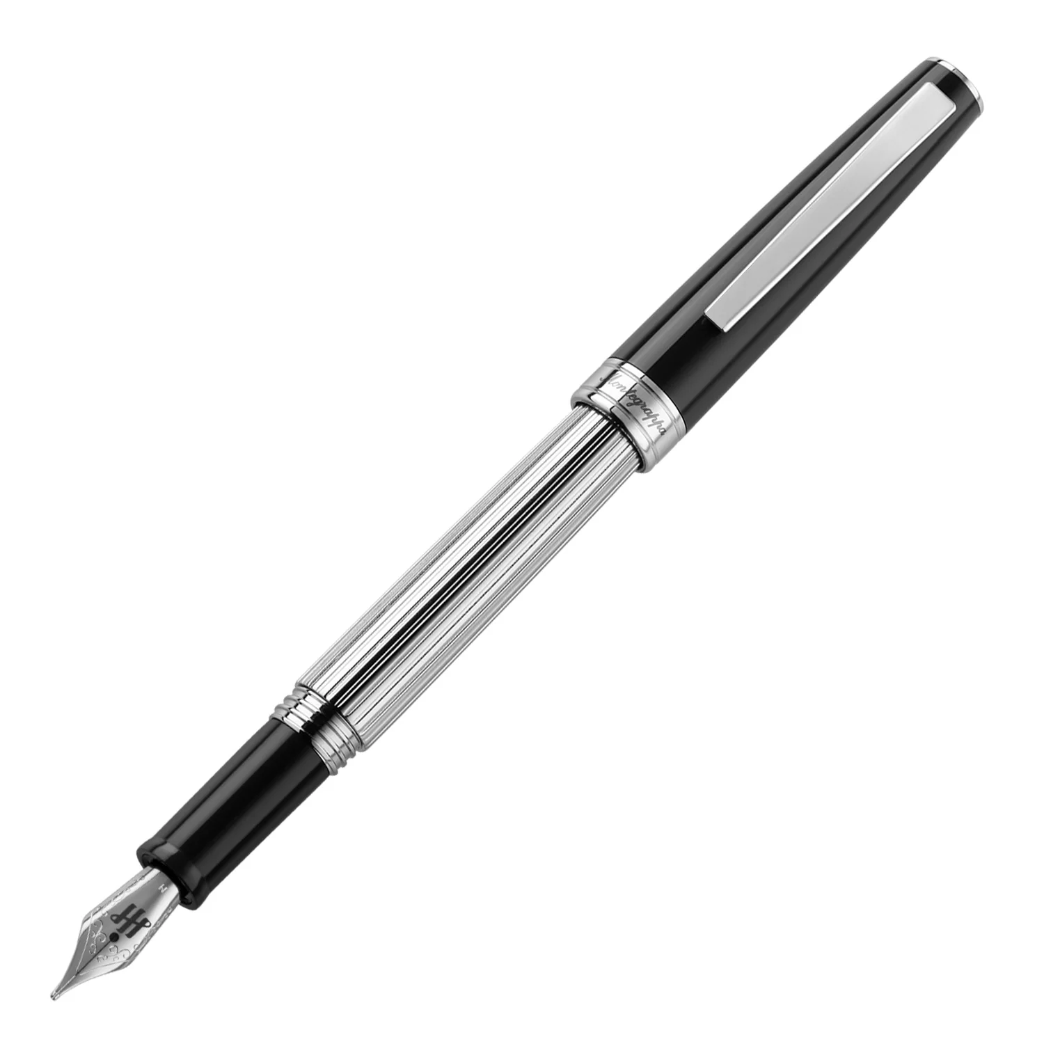 Montegrappa Armonia Duetto Fountain Pen - Black
