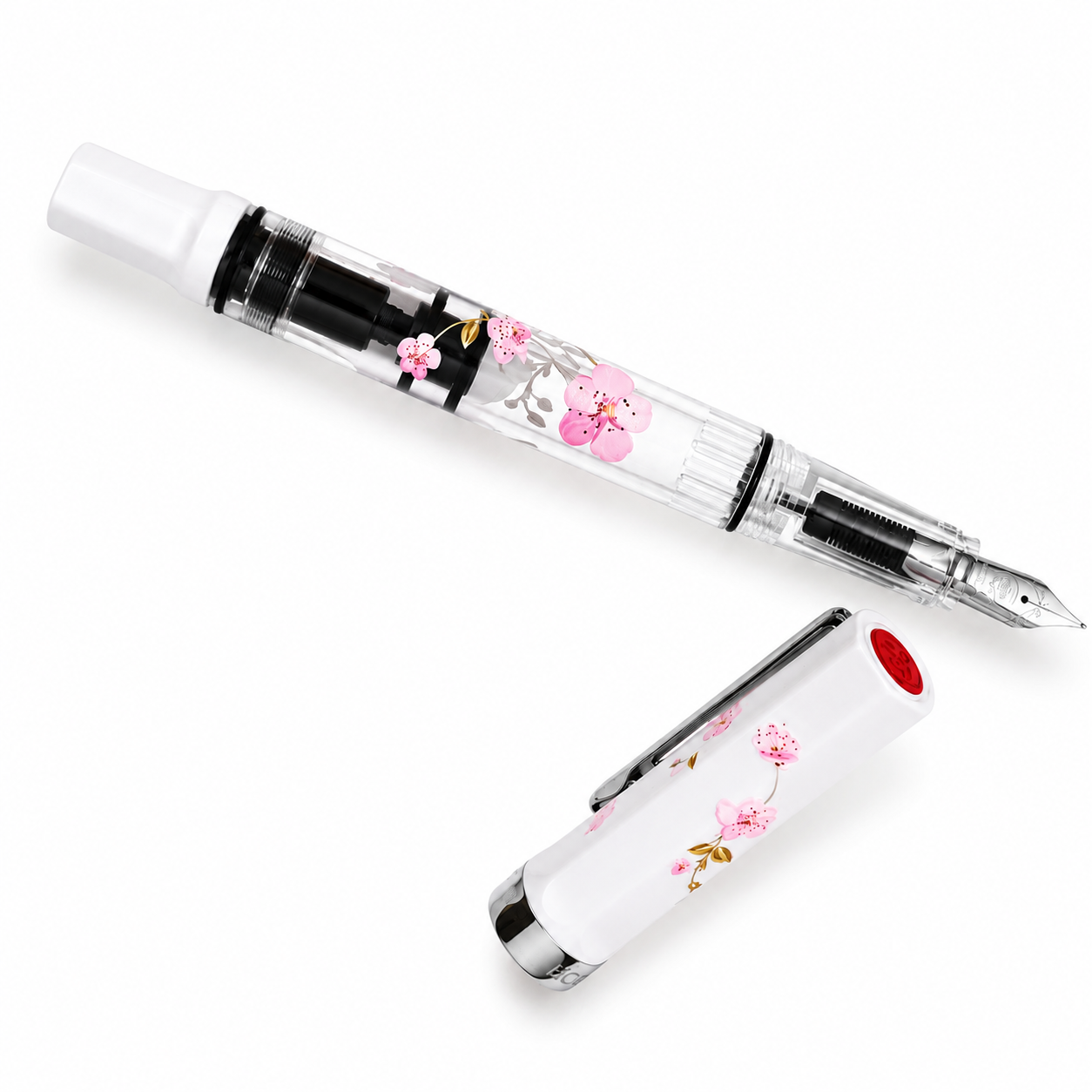 TWSBI ECO Fountain Pen White_Cherry blossom M
