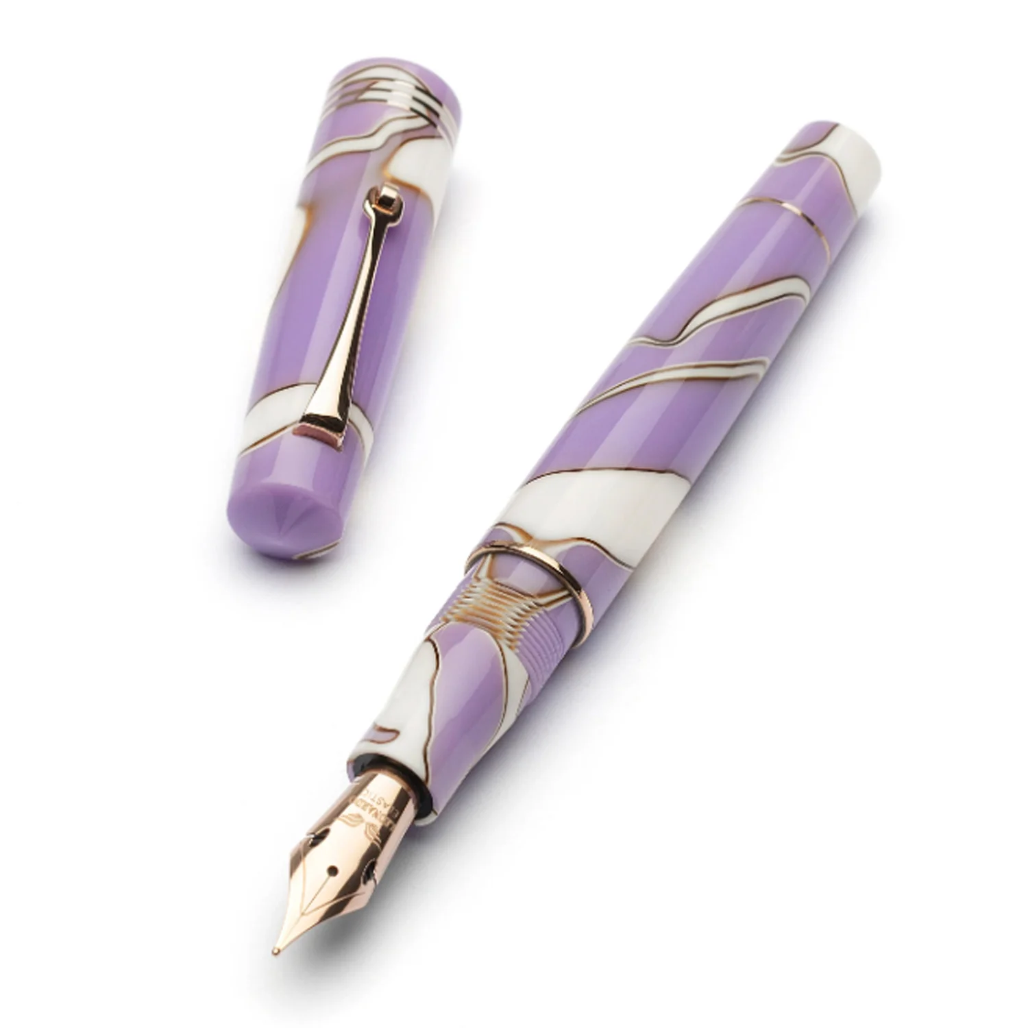 Leonardo Momento Zero Fountain Pen - Nuvola Lilac RGT