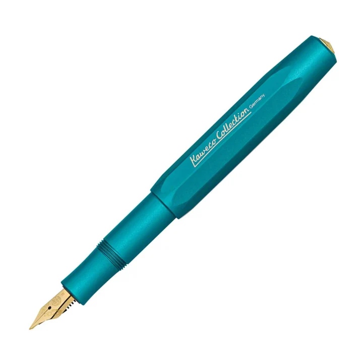 Kaweco Collection Fountain Pen without Clip - Iguana Blue (Special Edition)
