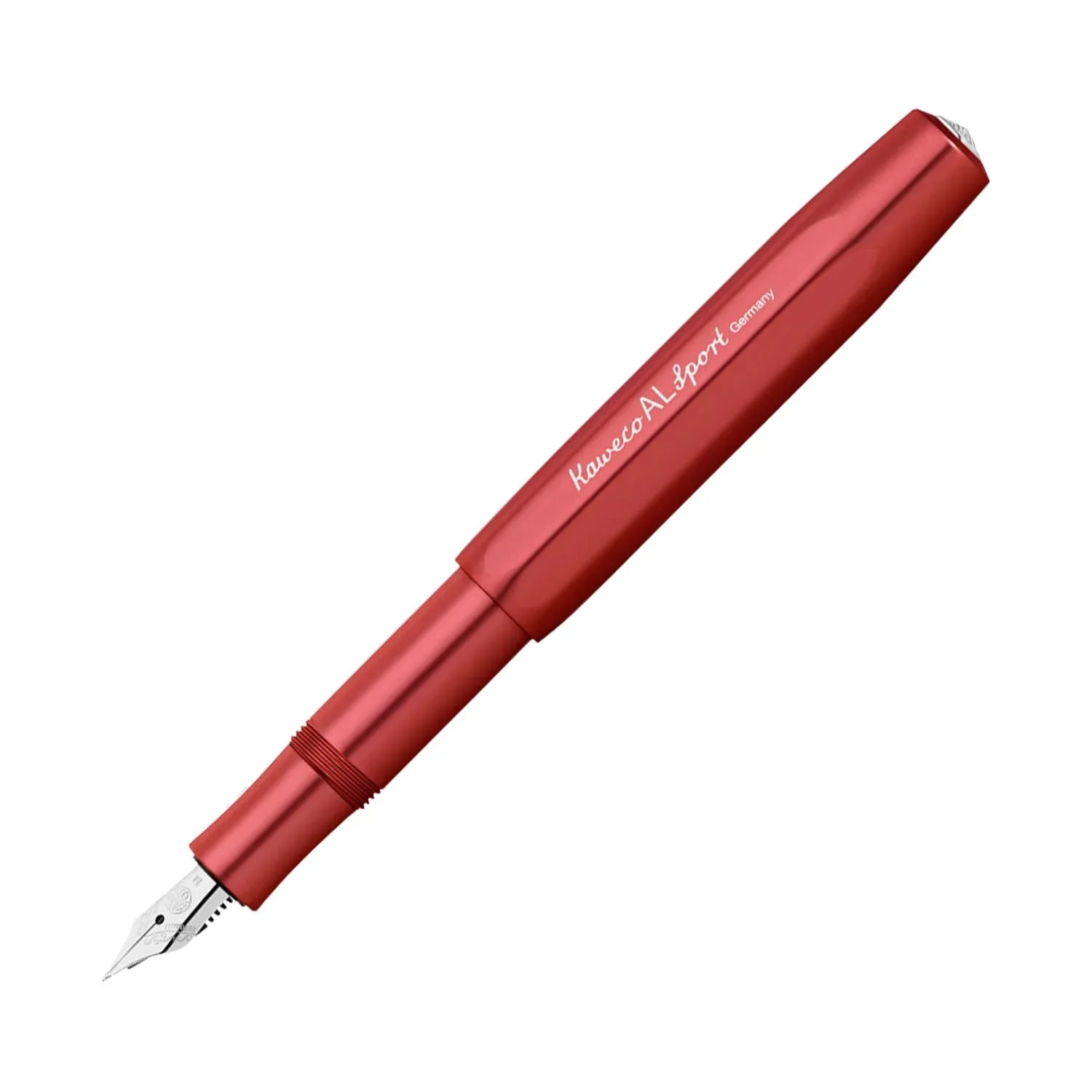 Kaweco AL Sport Fountain Pen without Clip - Deep Red