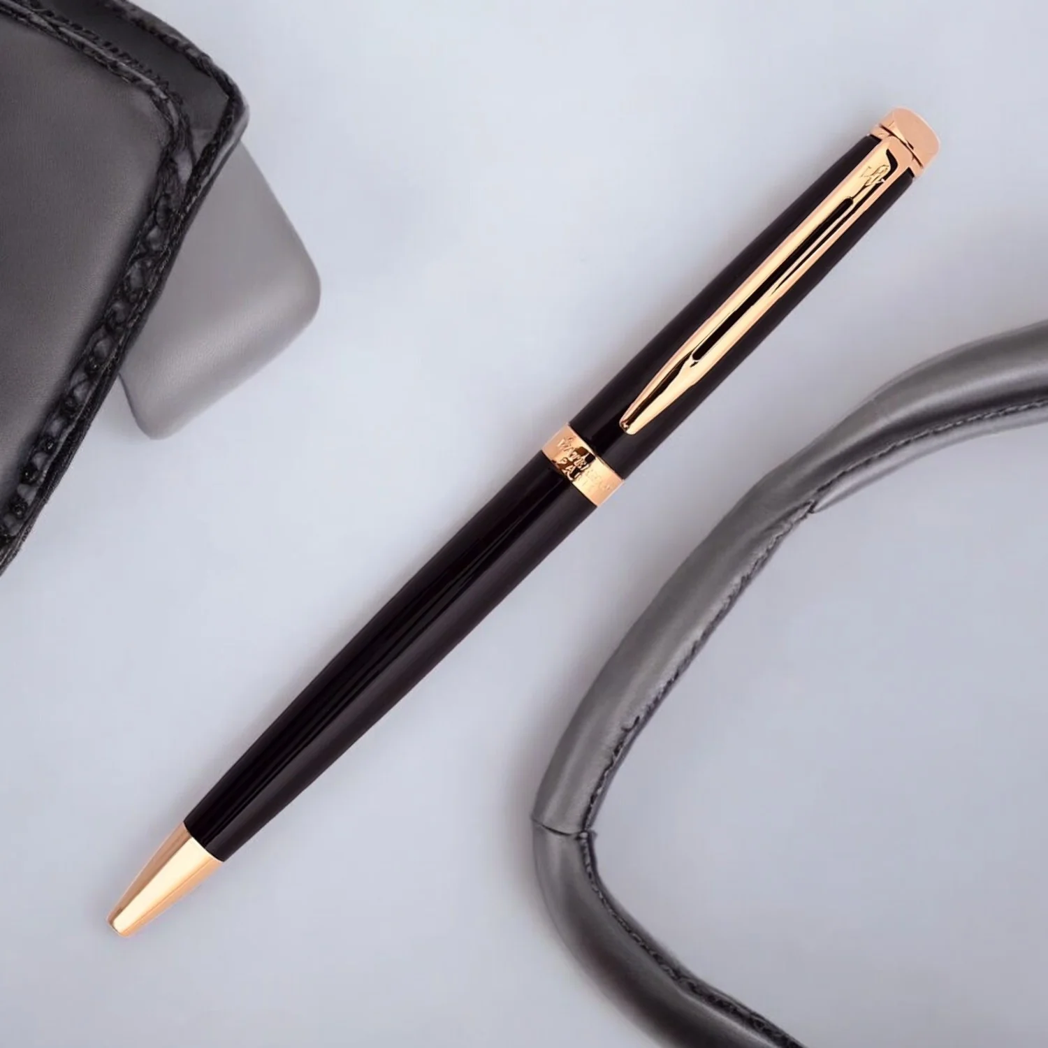 Waterman Hemisphere Mars Black GT BP Pen