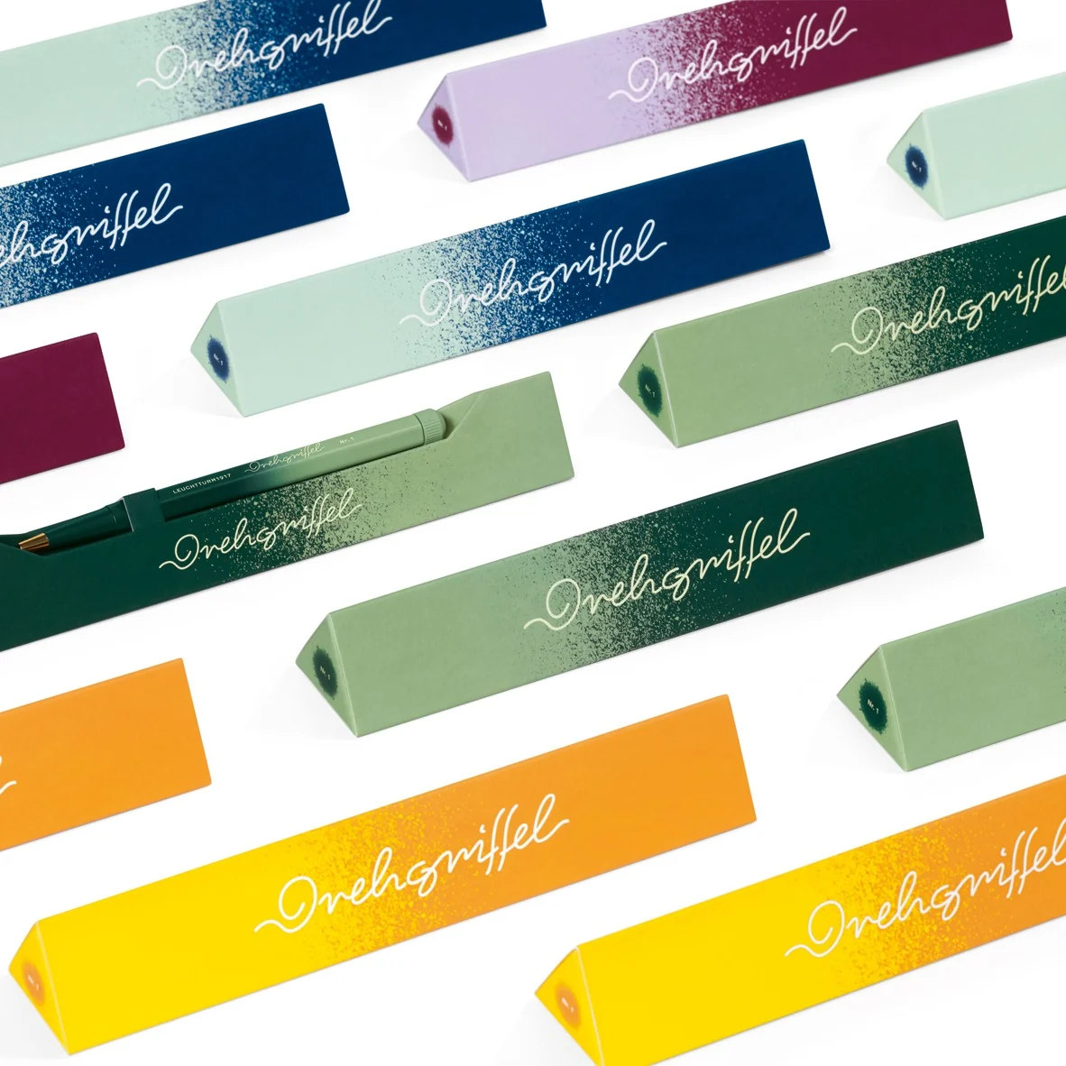 Leuchtturm1917 Drehgriffel Nr. 1 Gradient Forest Green/Sage Ballpoint Pen