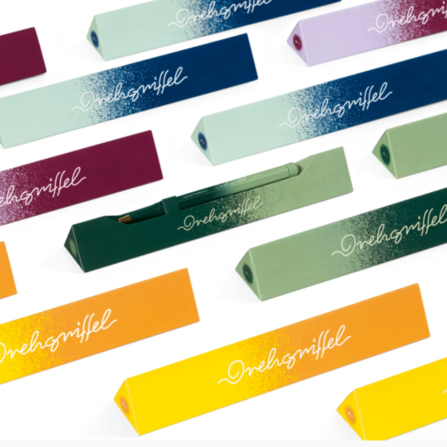 Leuchtturm1917 Drehgriffel Nr. 1 Gradient Edition Ball Pen - Port Red / Lilac (Limited Edition)