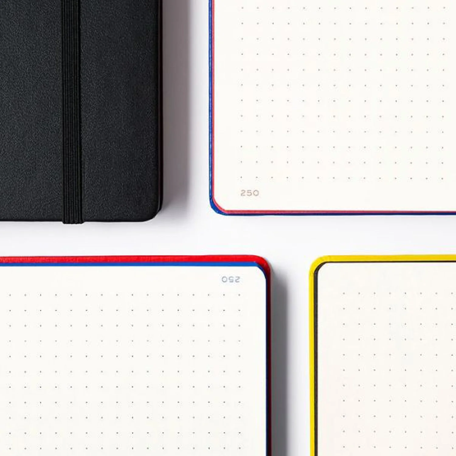 LEUCHTTURM1917 Bauhaus Edition A5 Dotted Notebook Red