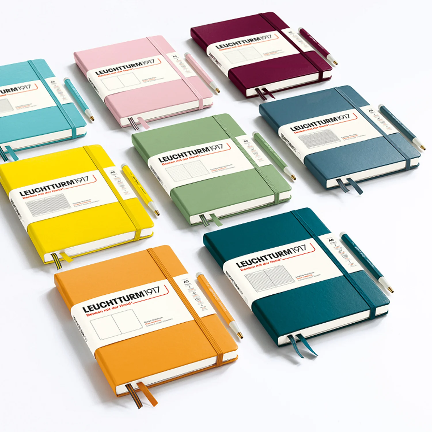 LEUCHTTURM1917 Master Classic A4+ Hardcover Notebook Black Ruled