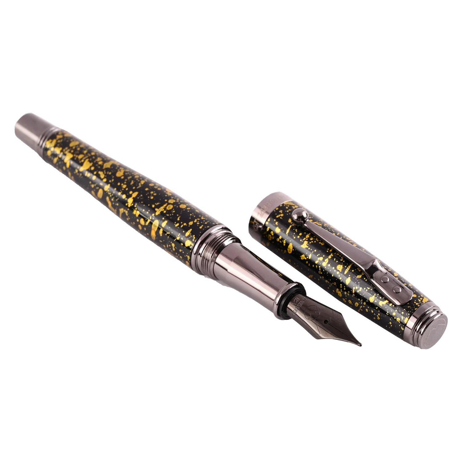 Monteverde Invincia Vega Fountain Pen - Starlight Yellow FINE