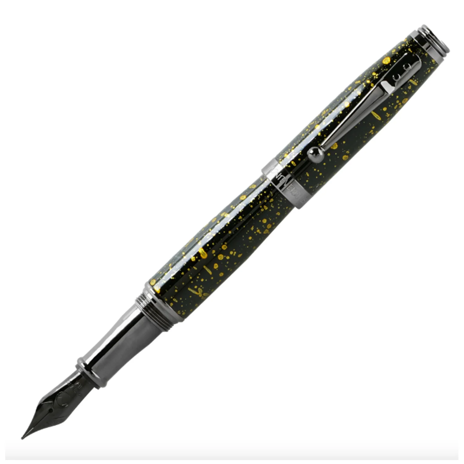 Monteverde Invincia Vega Fountain Pen - Starlight Yellow Medium