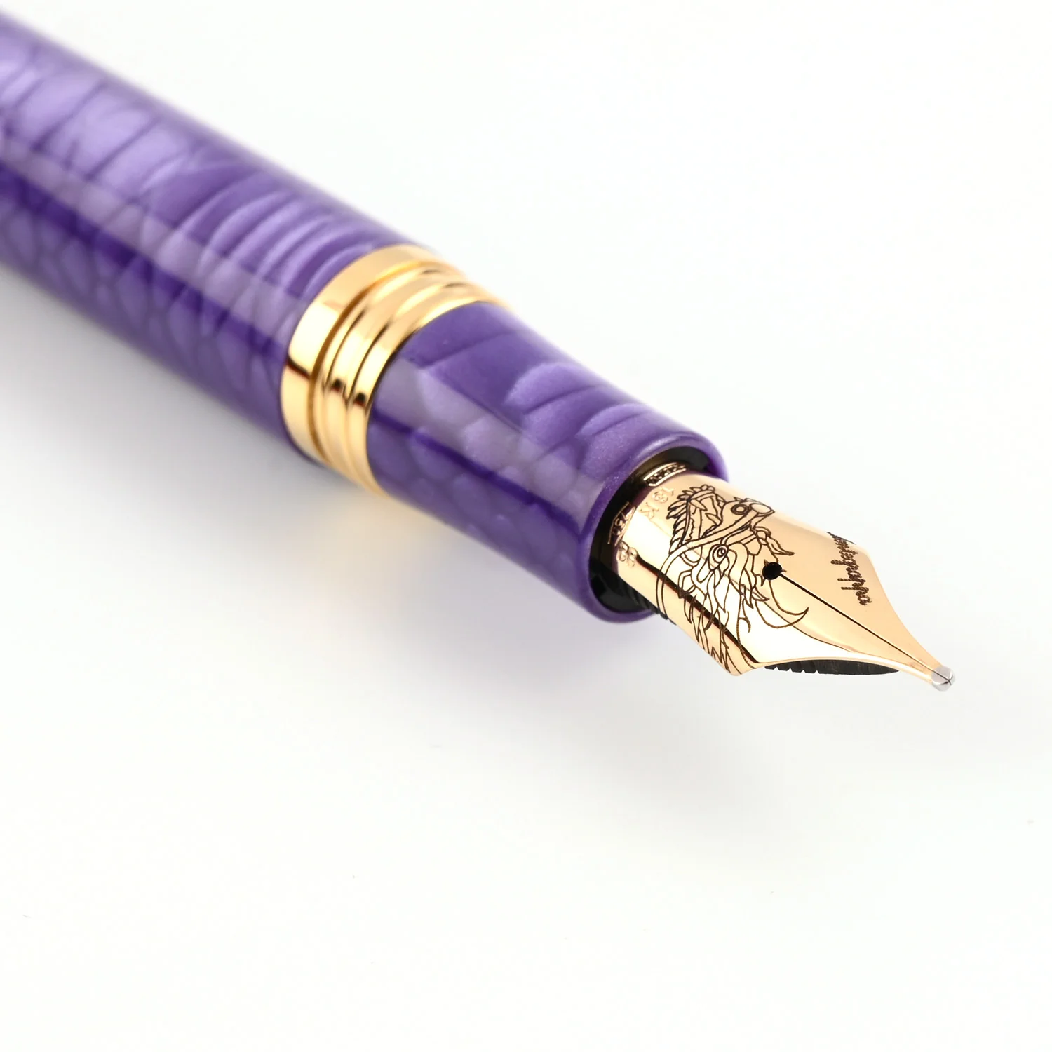 Montegrappa Regal Year of the Dragon Fountain Pen - Royal Purple (Limited Edition) EF