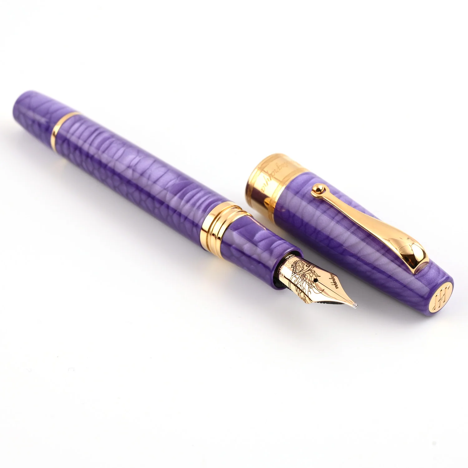 Montegrappa Regal Year of the Dragon Fountain Pen - Royal Purple (Limited Edition) EF