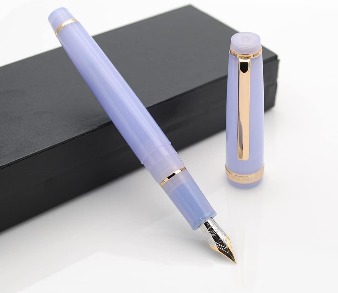 JINHAO 82 FOUNTAIN PEN TRANSPARENT TARO PURPLE GT FP MEDIUM NIB