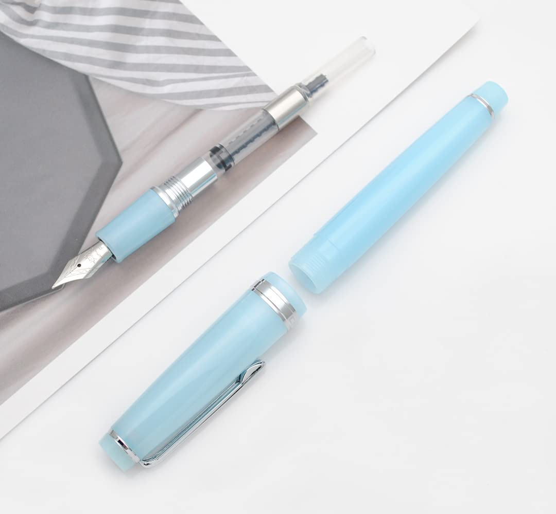 JINHAO 82 FOUNTAIN PEN LIGHT BLUE CT FP FINE NIB
