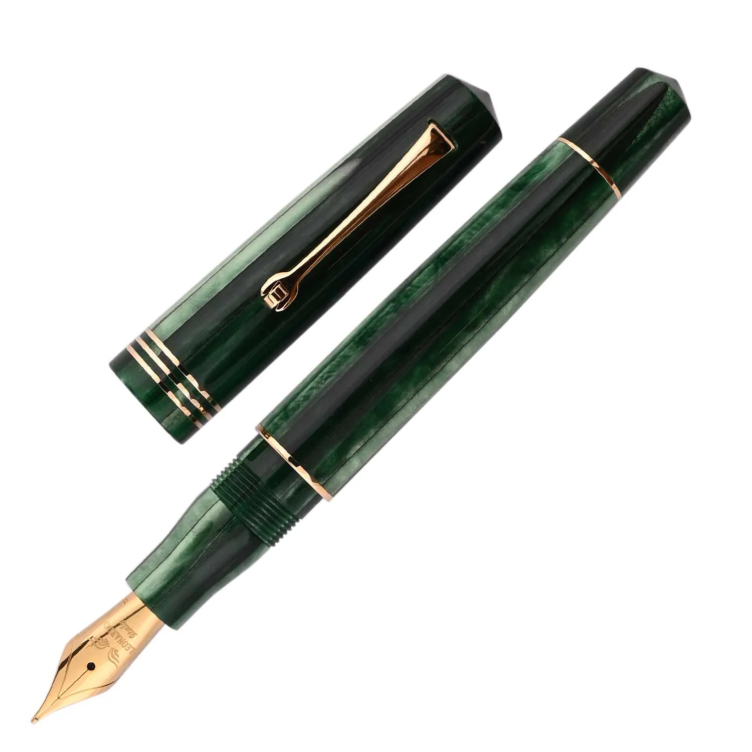 Leonardo Momento Zero Fountain Pen - Green Alga GT   FINE