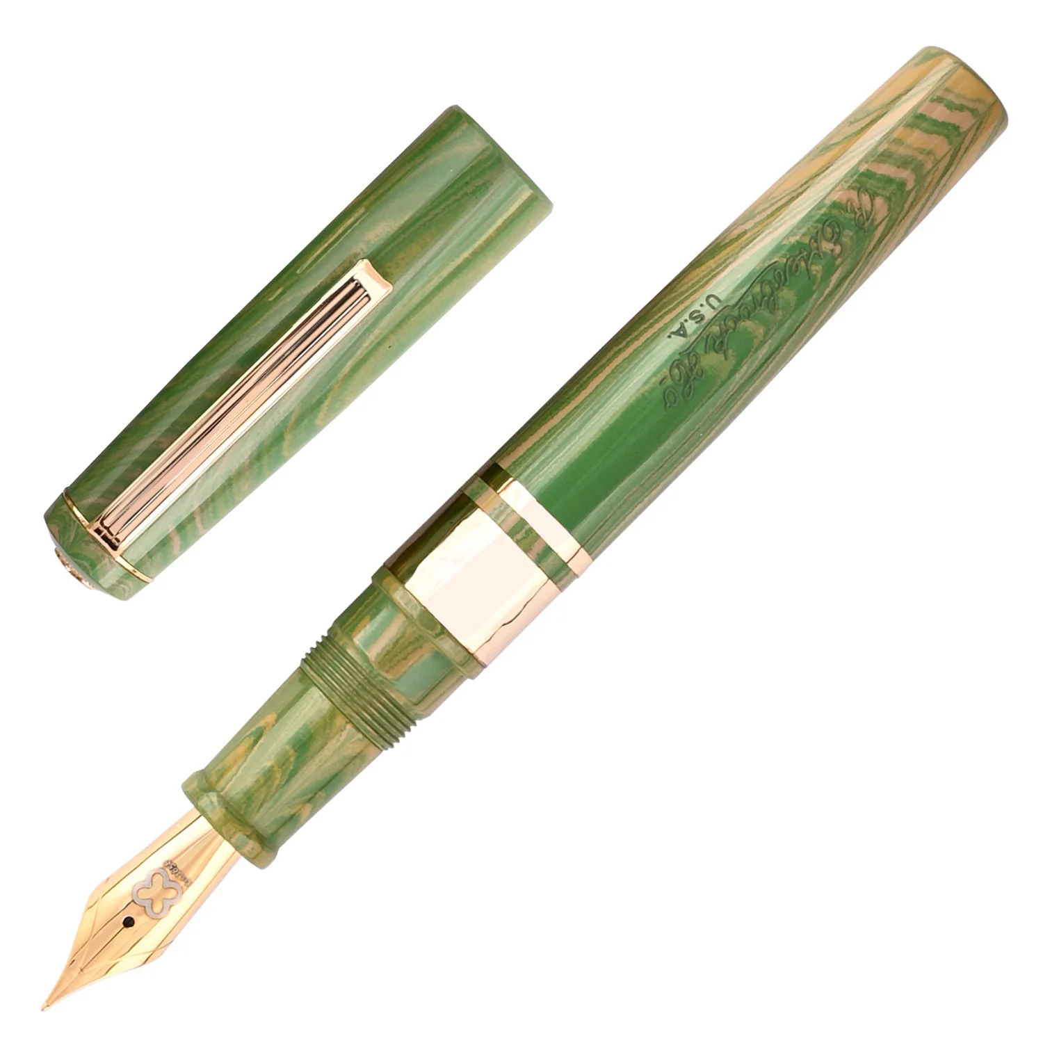Esterbrook Big-J Fountain Pen - Lotus Green GT Medium
