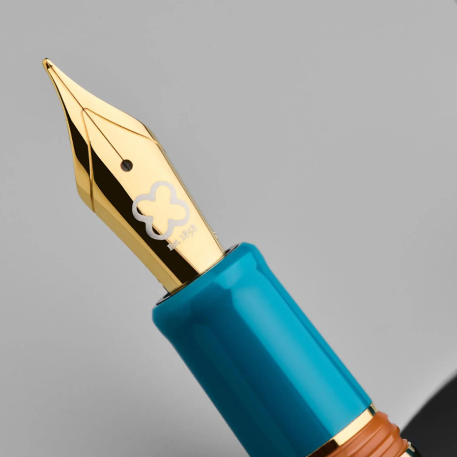 Esterbrook Back to the Land Estie Piston Fountain Pen - Funky Lake GT   Extra Fine