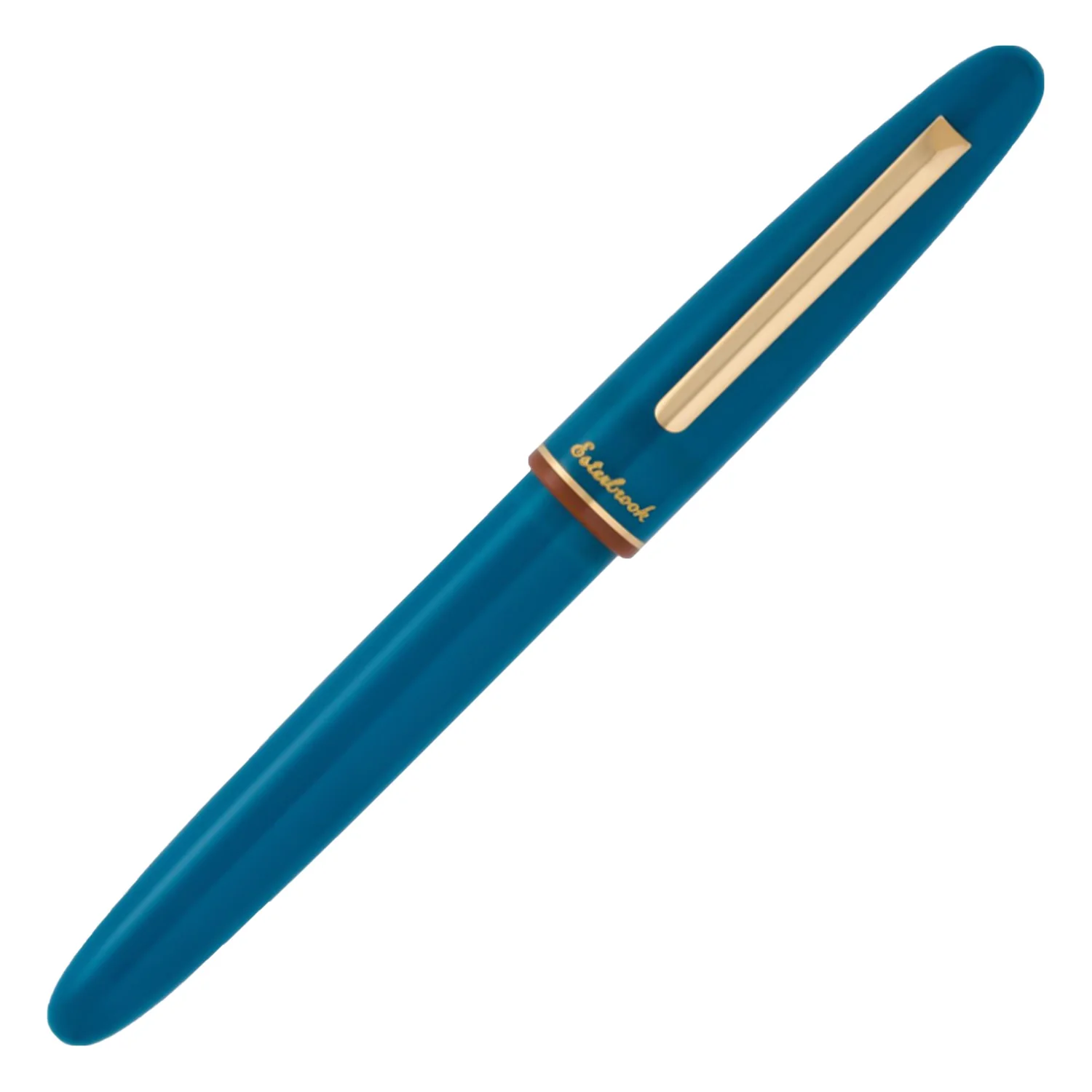 Esterbrook Back to the Land Estie Piston Fountain Pen - Funky Lake GT   Extra Fine
