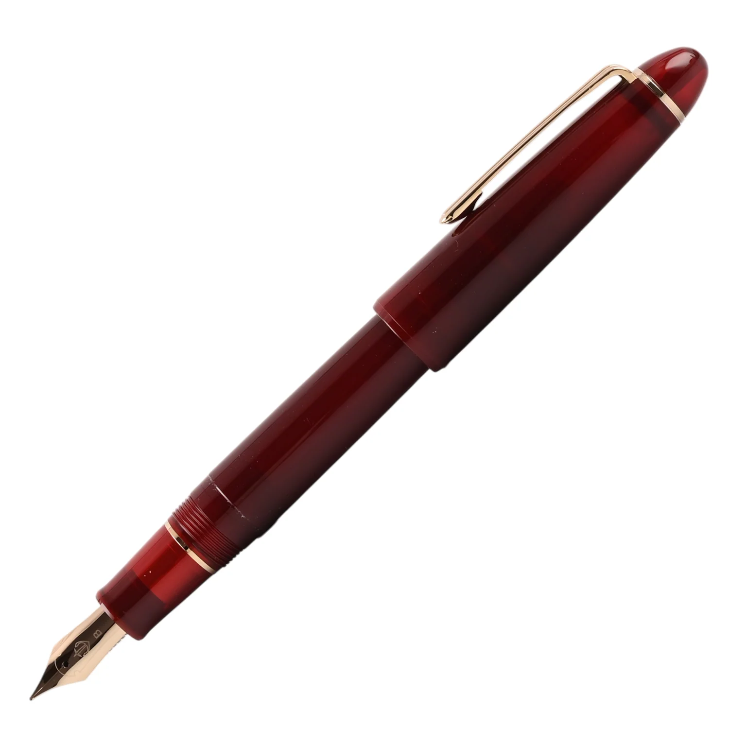 Sailor 1911L Casual Muted Fountain Pen - Red GT  Medium